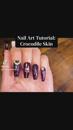 The Aubergine Croc
